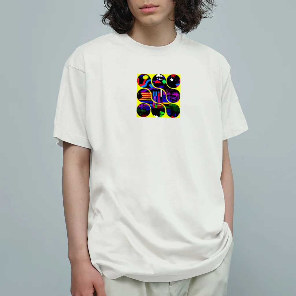舞七里夜の目覚め Organic Cotton T-Shirt