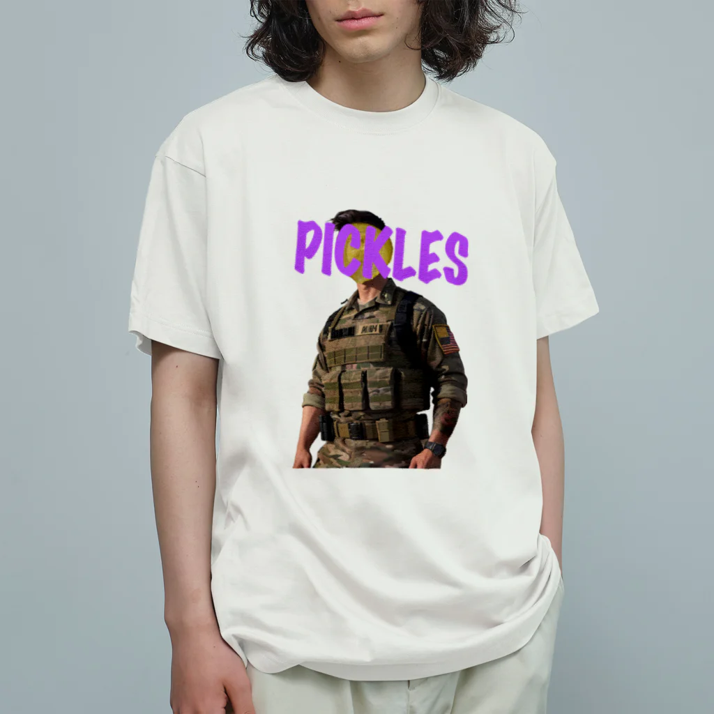 ぴくるす屋のPICKLES SOLDIER Organic Cotton T-Shirt