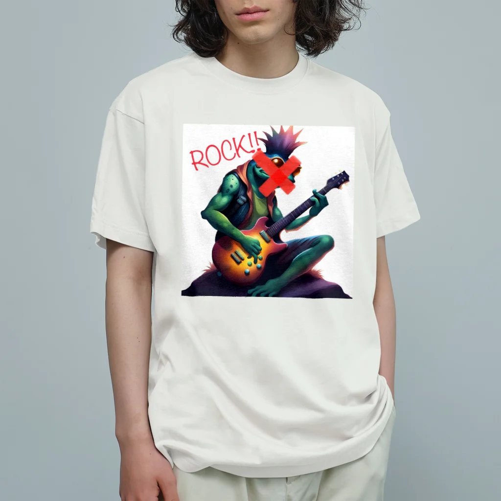 TAkUのカエル Organic Cotton T-Shirt