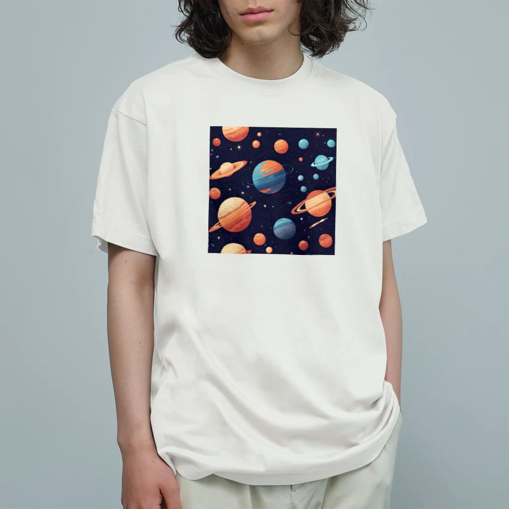 おしゃれなグッズ集の惑星　グッズ Organic Cotton T-Shirt