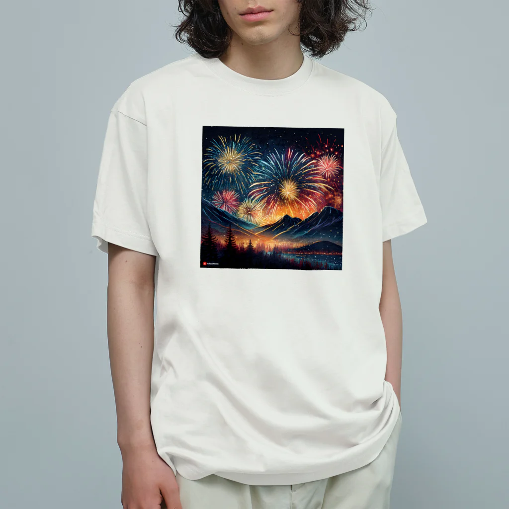 minimuniのＪ・HANABI Organic Cotton T-Shirt