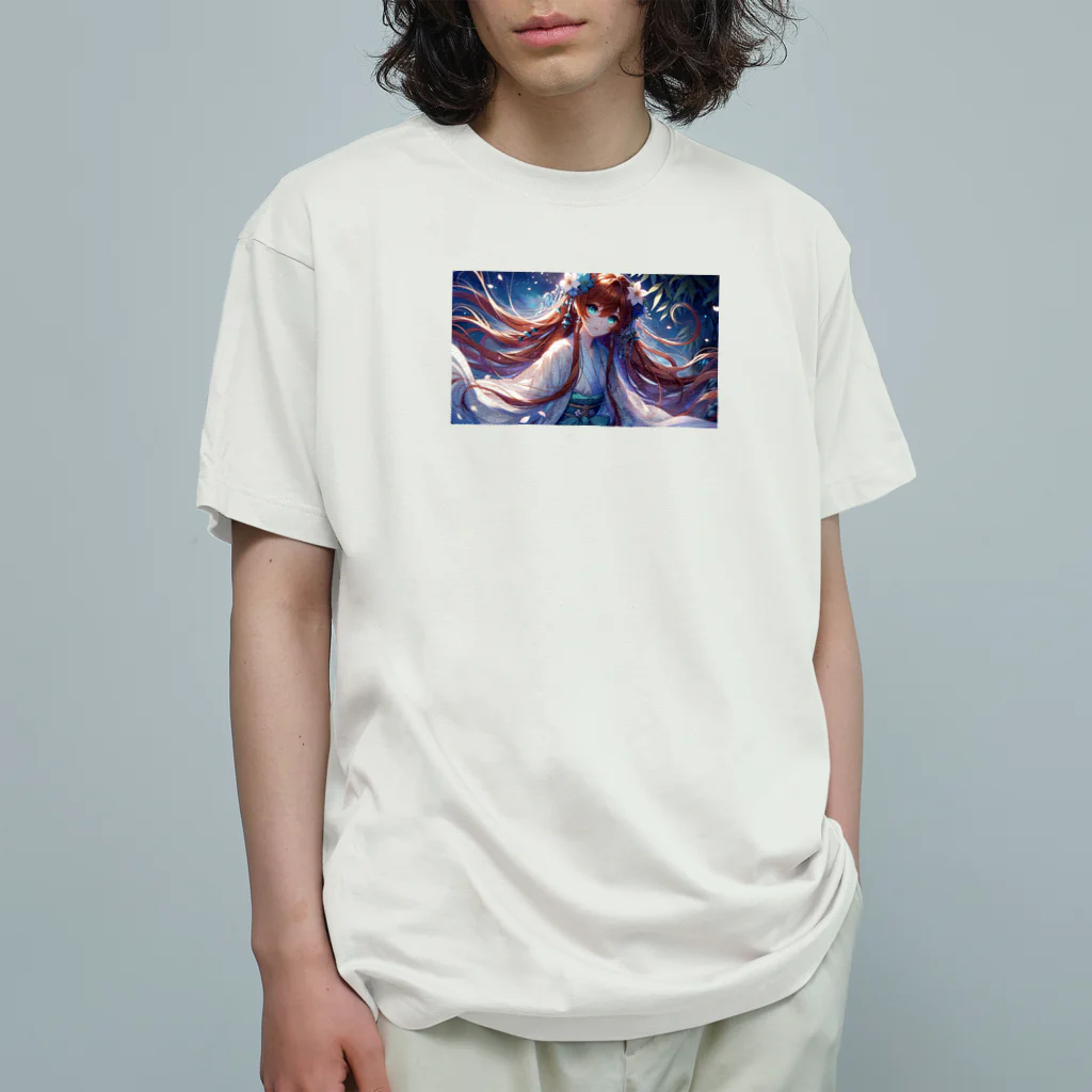 カズの「星屑の舞う森の守り手」 Organic Cotton T-Shirt