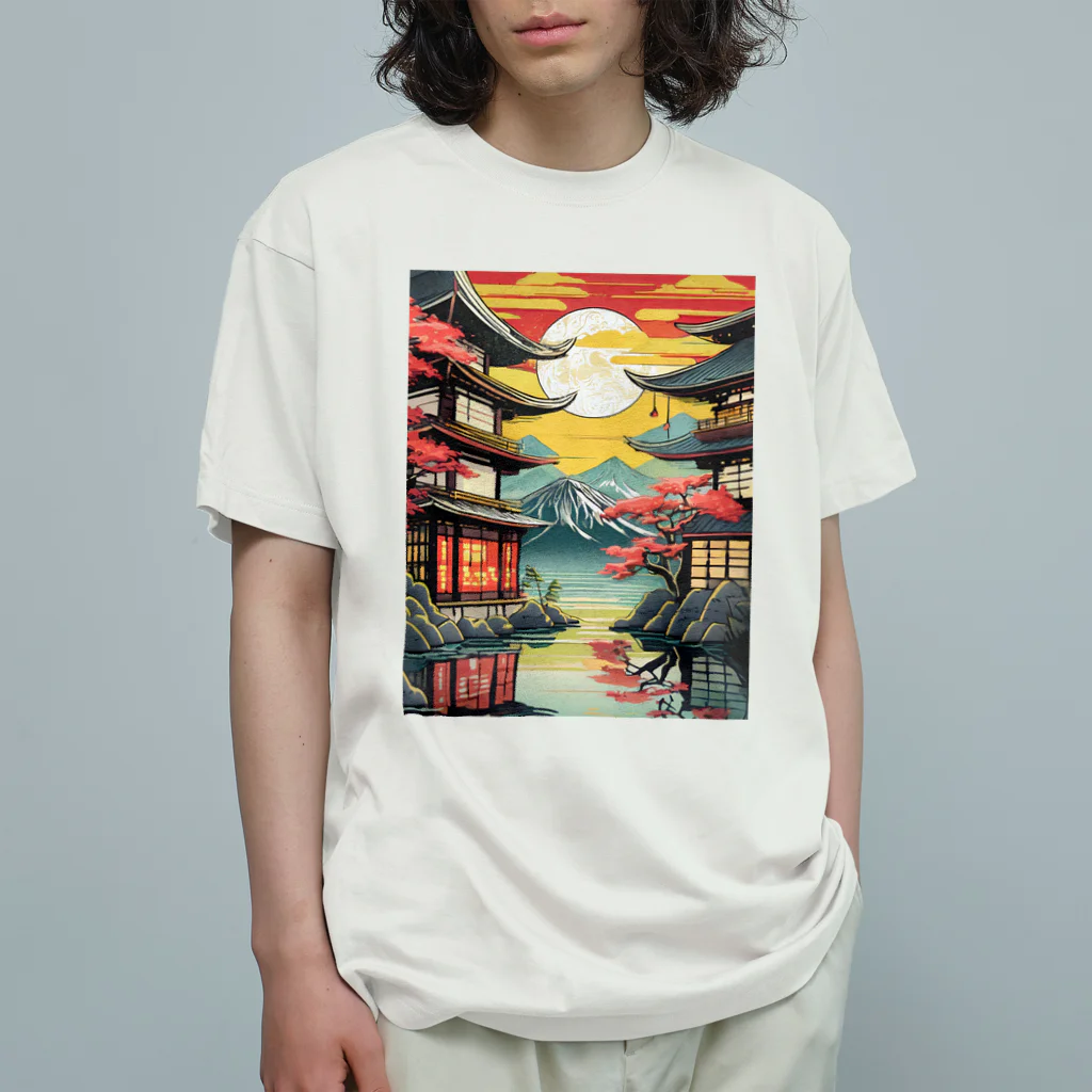 路傍の石のZIPANG オーガニックコットンTシャツ