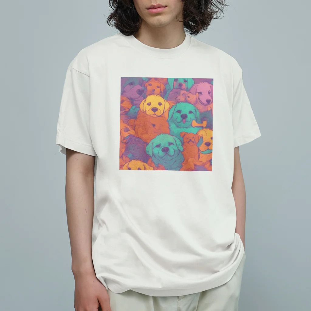 garireoの犬の仲間たち Organic Cotton T-Shirt