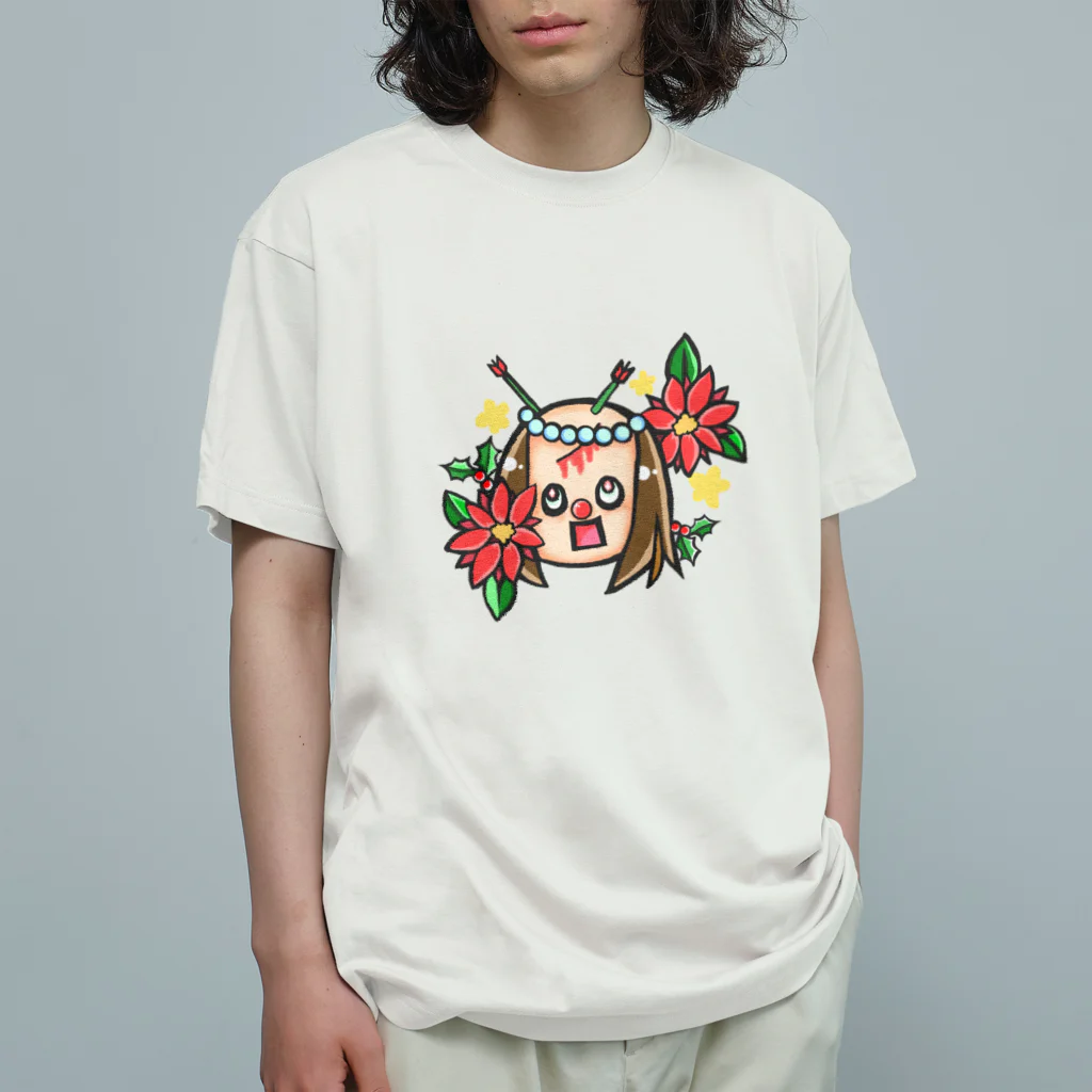 Shou3s-Storeのおちむしゃ Xmas ver Organic Cotton T-Shirt