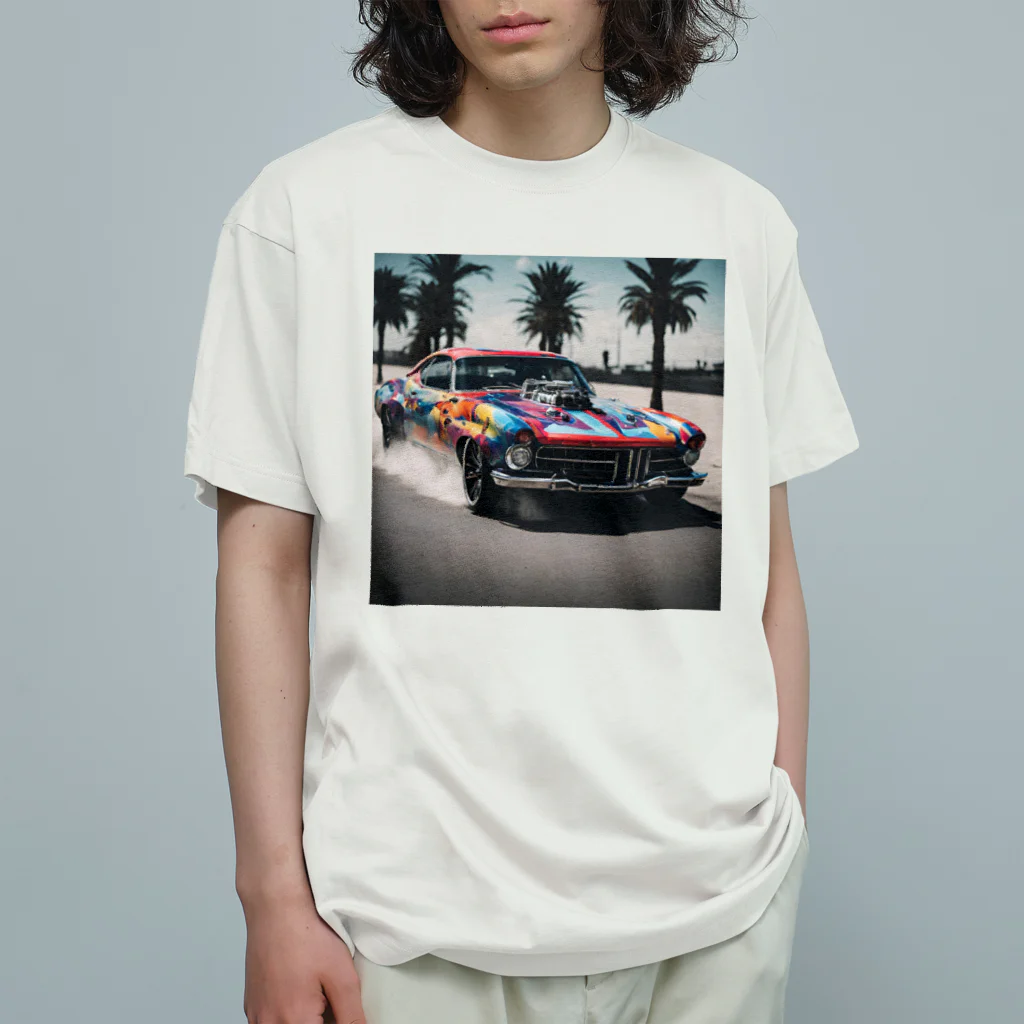 shohei_raiteiの外車　かっこいい オーガニックコットンTシャツ