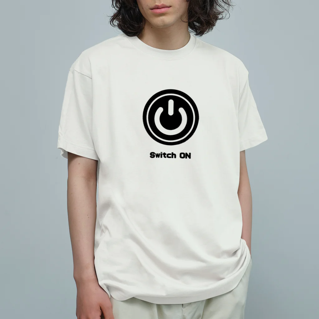 KazuShopのSwitch ON Tシャツ オーガニックコットンTシャツ