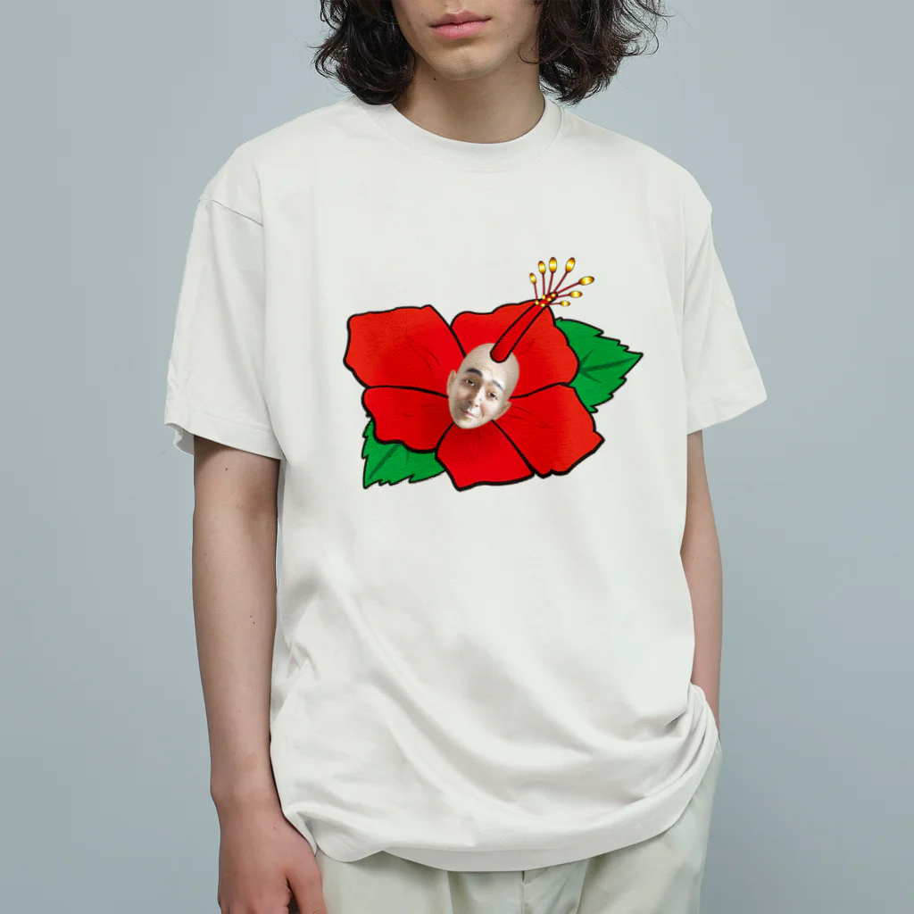 花園くんワールドの華神様 オーガニックコットンTシャツ