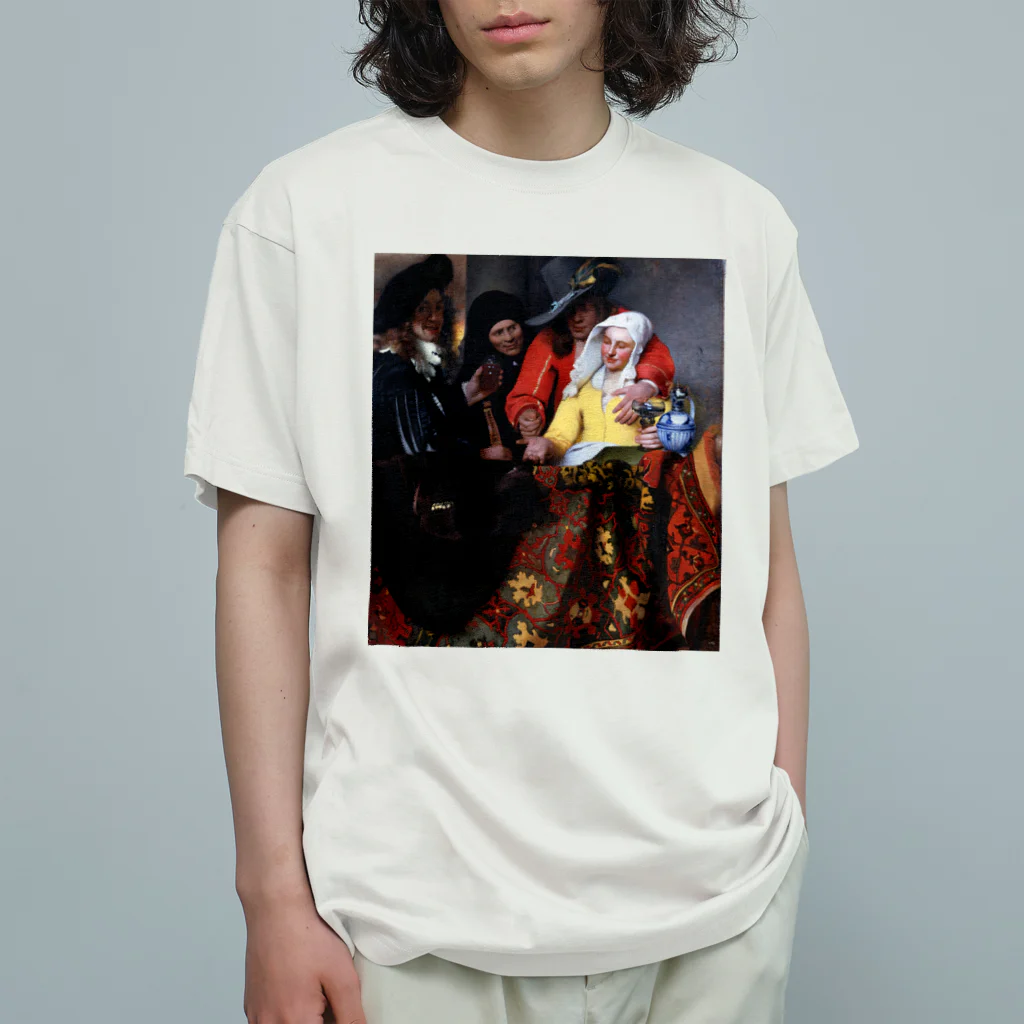 世界美術商店の取り持ち女 / The Procuress オーガニックコットンTシャツ