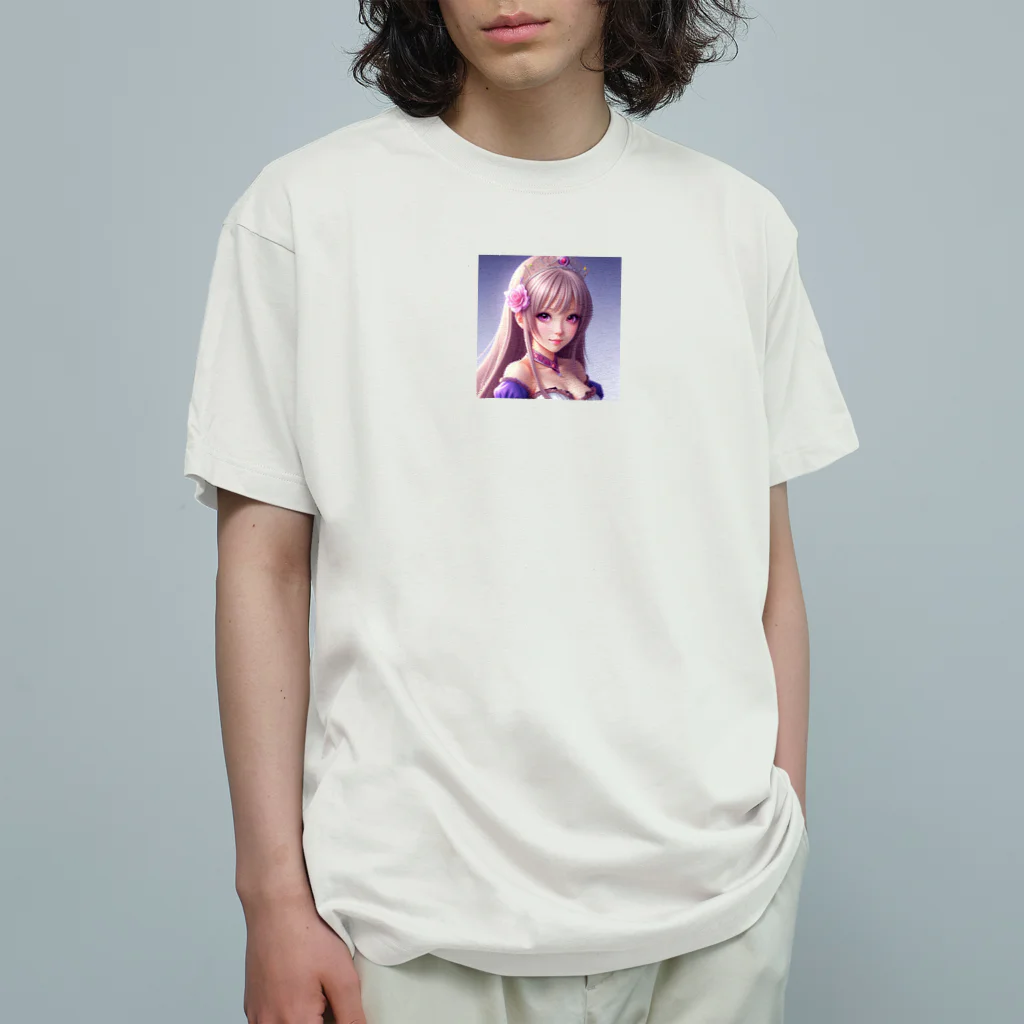KSK SHOPの美少女アイドル オーガニックコットンTシャツ