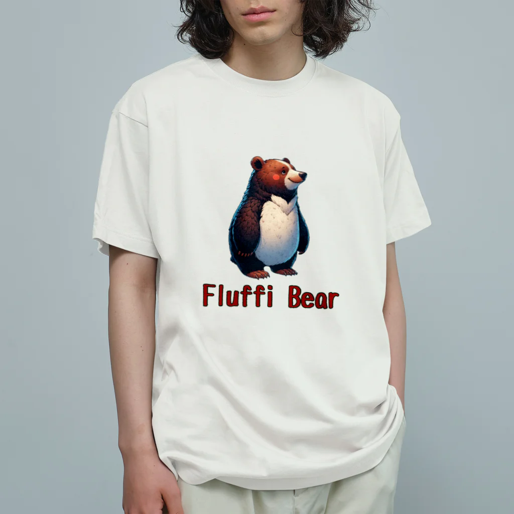 sectorのFluffi Bear  オーガニックコットンTシャツ