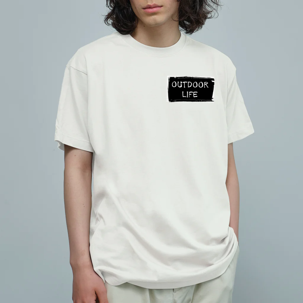 YF_familleのOUTDOOR LIFE Organic Cotton T-Shirt