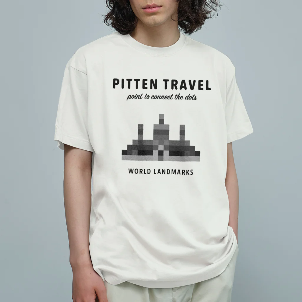 PITTEN PRODUCTSのPITTEN TRAVEL PX WORLD #4-1 Organic Cotton T-Shirt