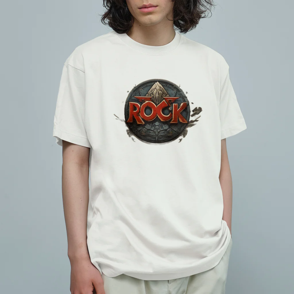 キャプテン カエルのROCKな山脈 Organic Cotton T-Shirt