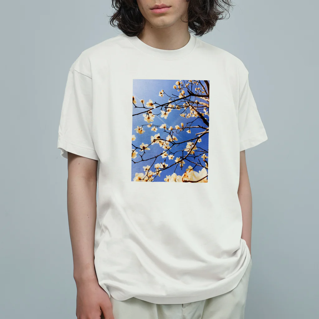 komochi_itachiの白木蓮 Organic Cotton T-Shirt