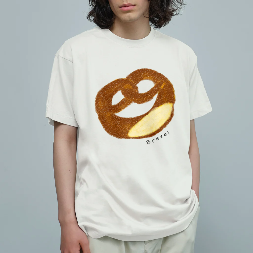 Handgestrickt Ju shopのBrezel／ブレッツェル Organic Cotton T-Shirt