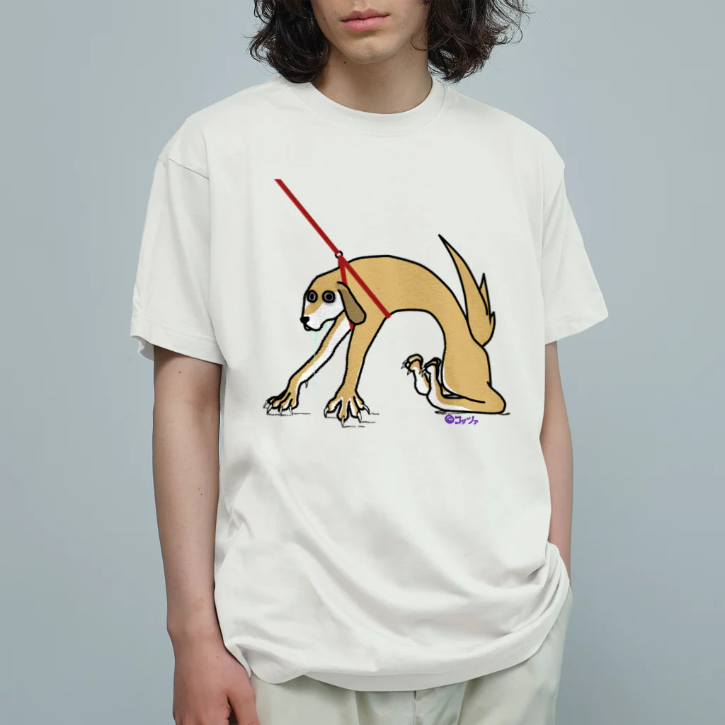 ﾟピDummyﾞCottsa。ﾟコッツァコッツァの抵抗抵皇帝 オーガニックコットンTシャツ