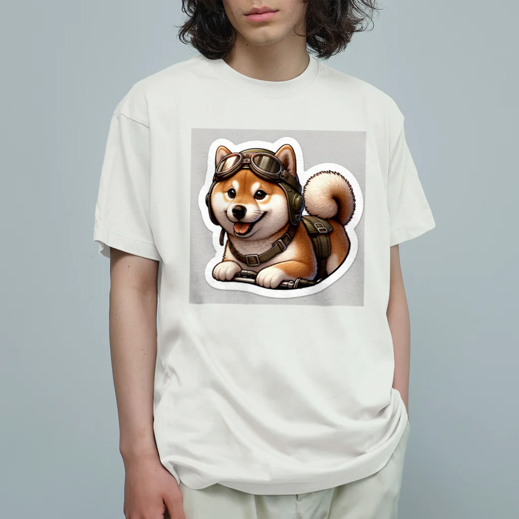 シバライダーロードの柴ライダーロードshiba40 Organic Cotton T-Shirt