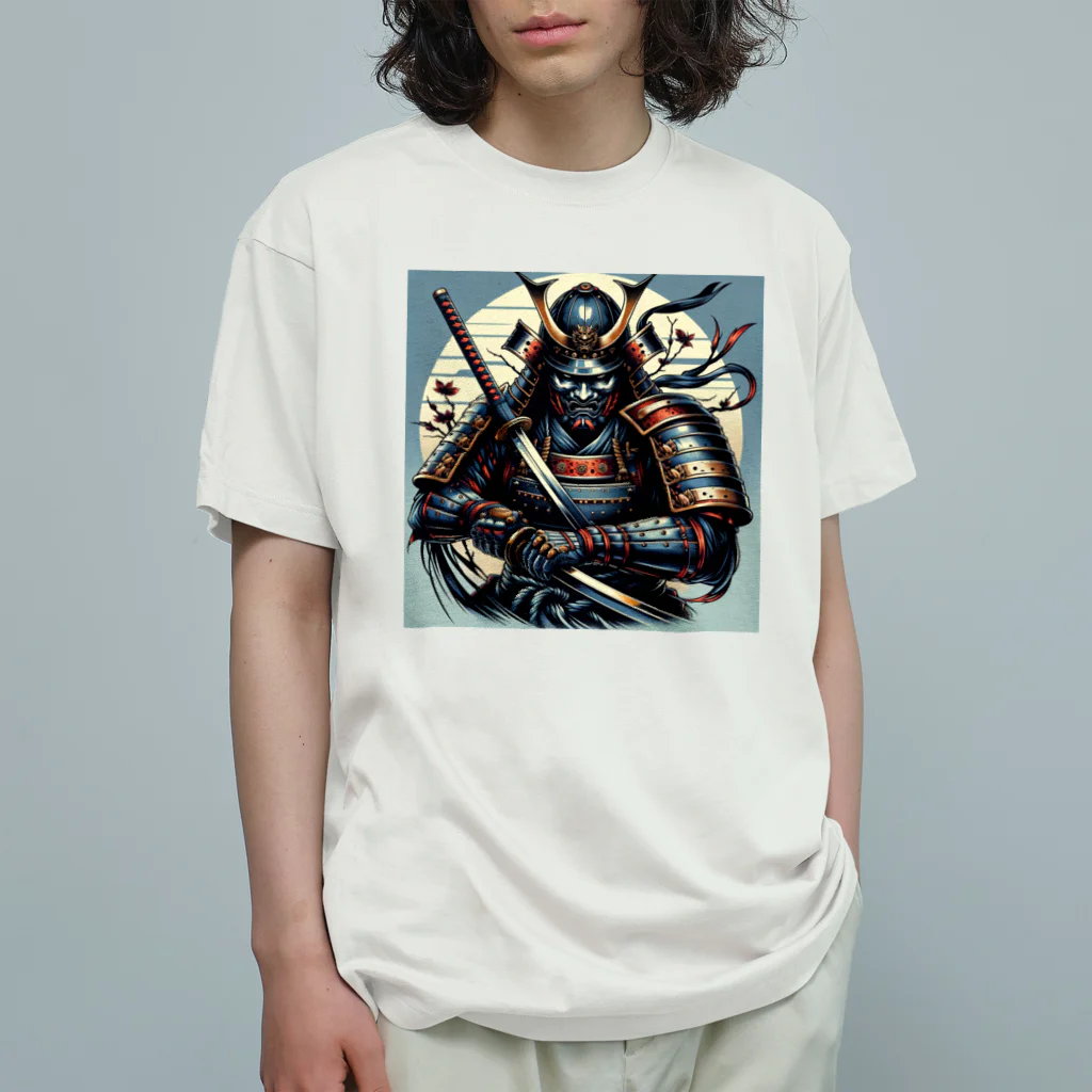 TomozoSの侍 オーガニックコットンTシャツ