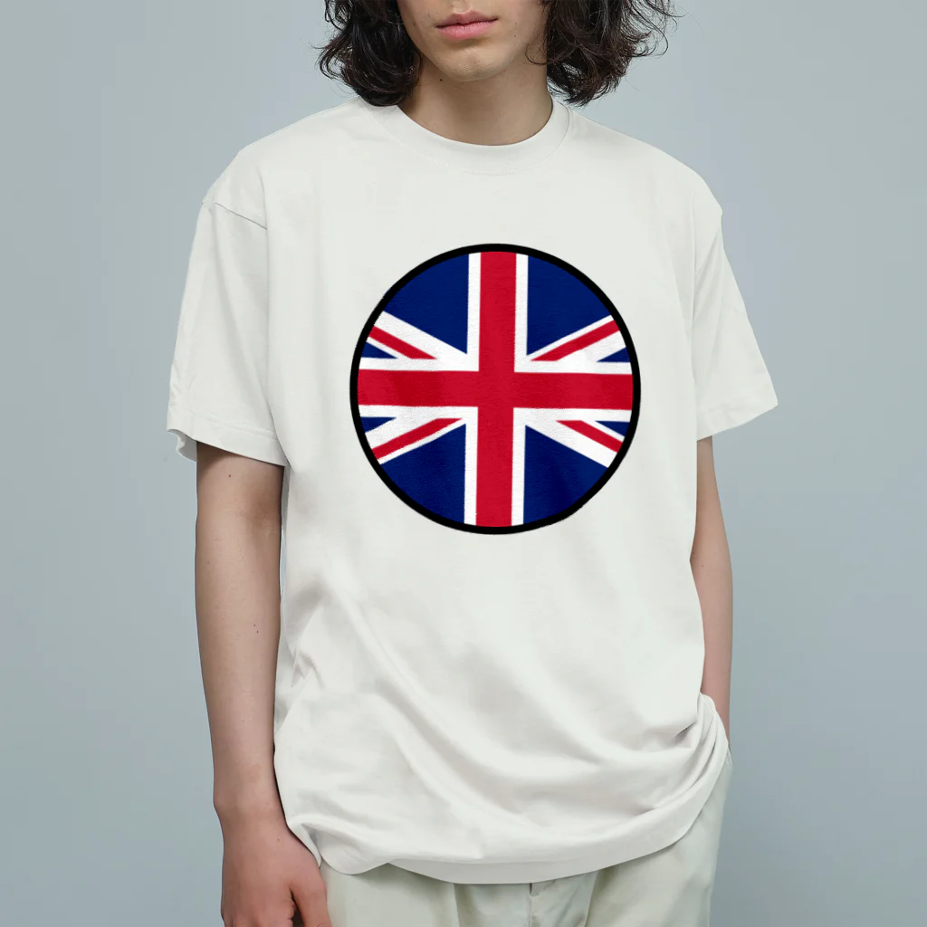 おもしろいTシャツ屋さんのイギリス England United Kingdom Great Britain オーガニックコットンTシャツ