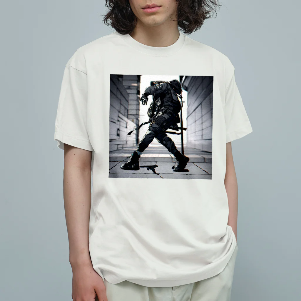 キャラクターグッズの【戦闘員少女】Let’s Dance Organic Cotton T-Shirt