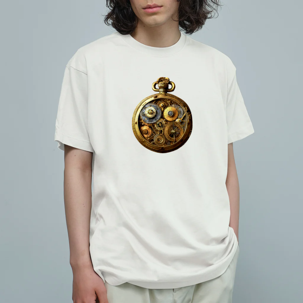 uncle-Toshiの懐中時計の内部 Organic Cotton T-Shirt