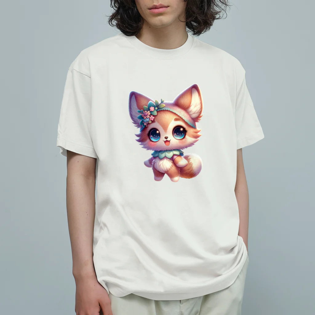 bottaの星屑の森の小さな守り神 Organic Cotton T-Shirt