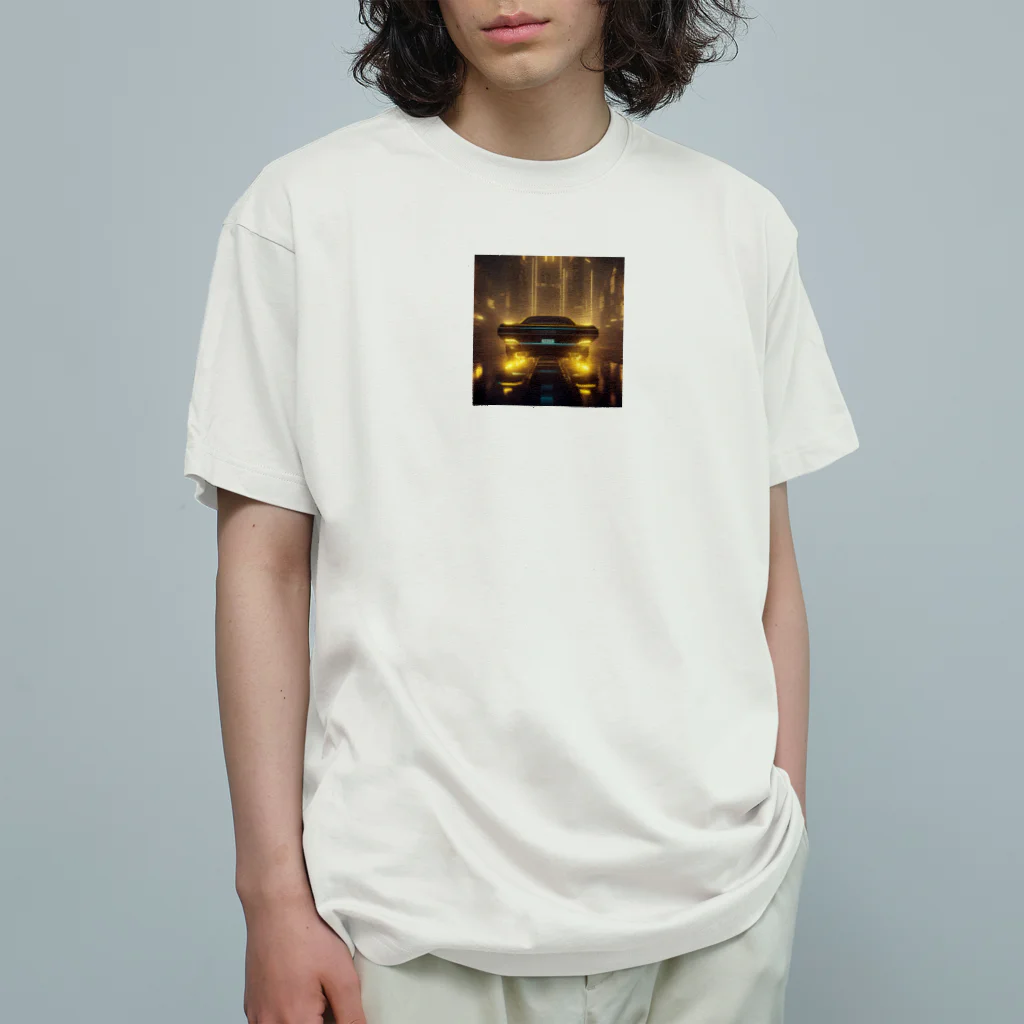 u_photo8のサイバーパンク。 オーガニックコットンTシャツ