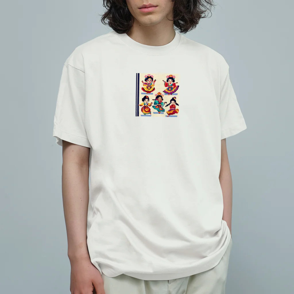 クロスクリエイティブの琉球の風に舞う Organic Cotton T-Shirt