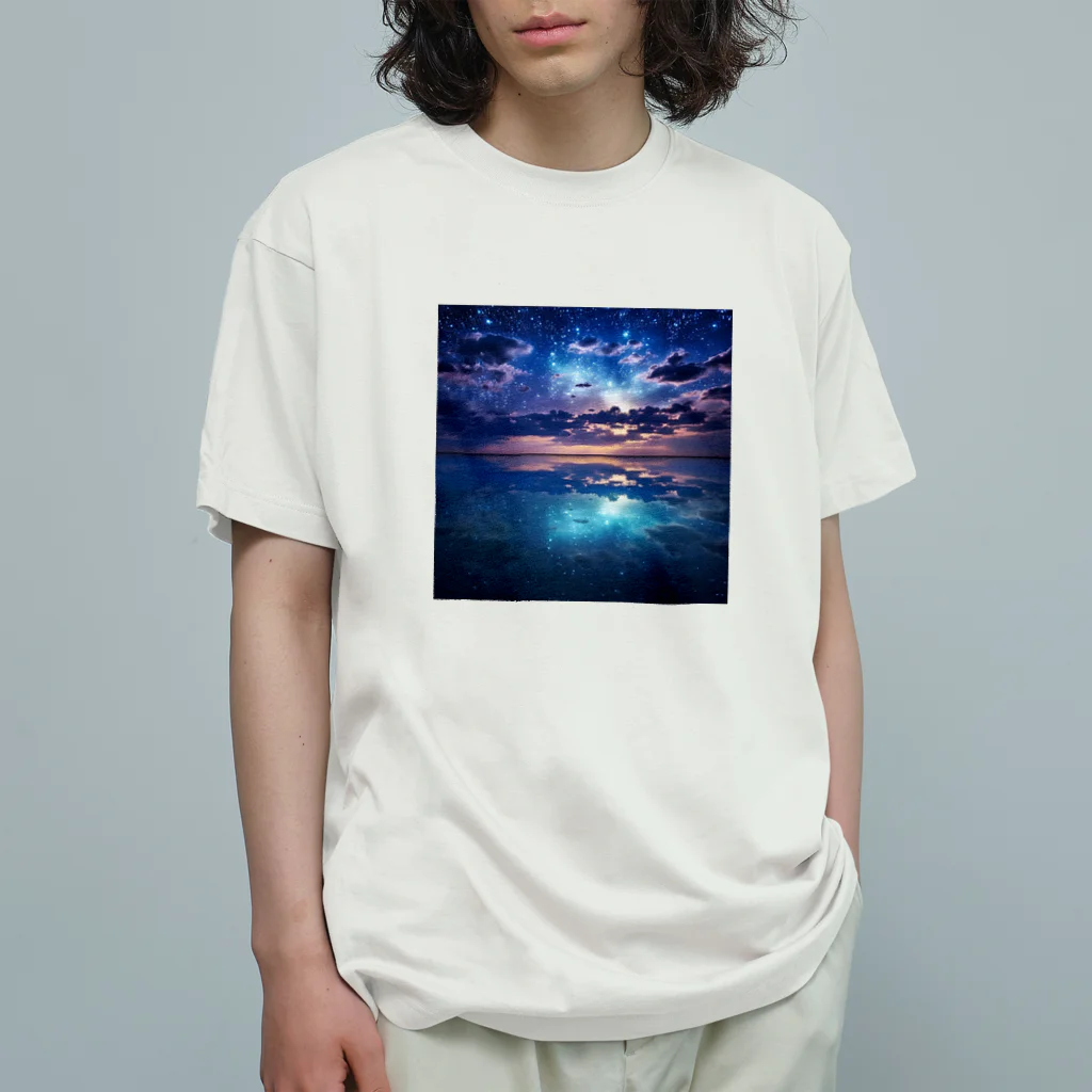 MargueriteのDream lake オーガニックコットンTシャツ