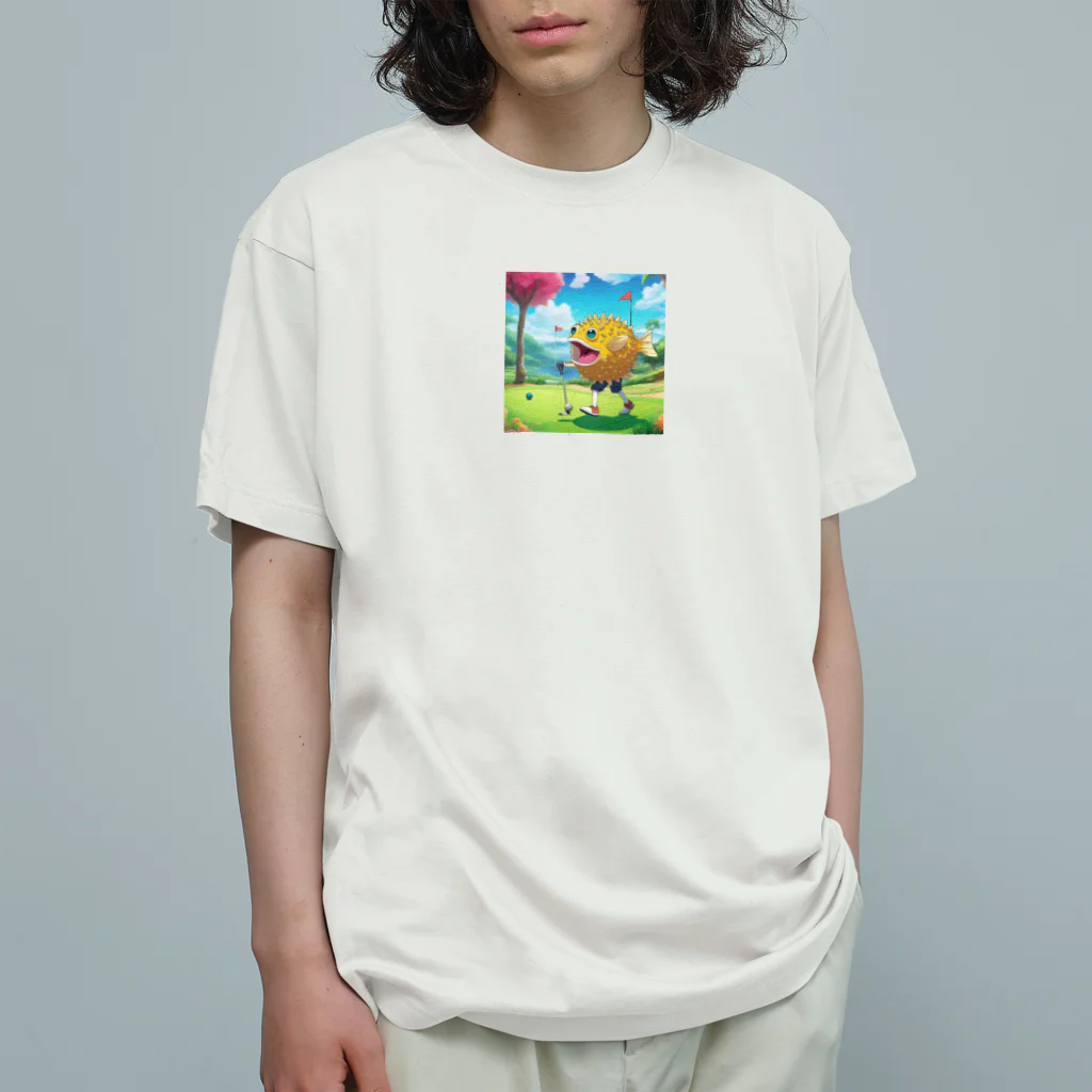 samohan0121のフグゴルフ Organic Cotton T-Shirt