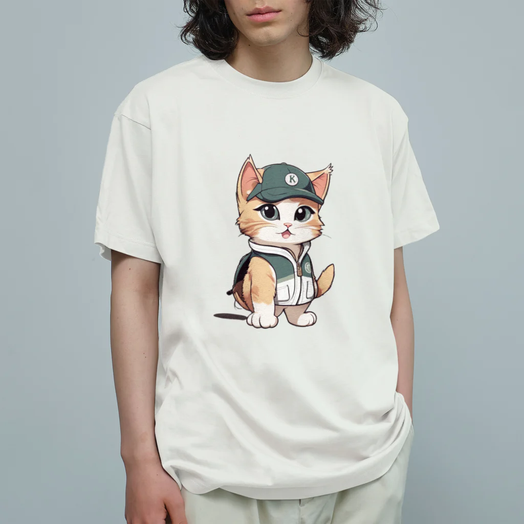 seeeeeの猫ゴルファー2 Organic Cotton T-Shirt