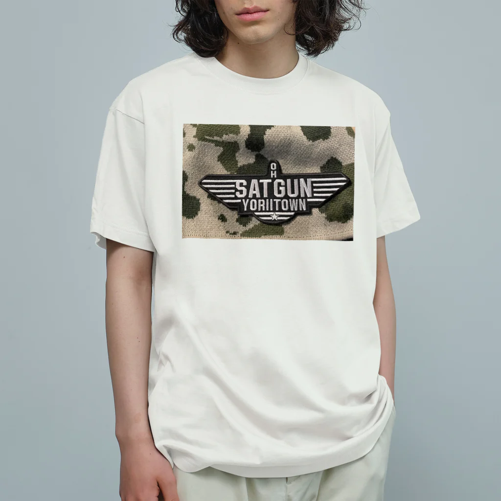 dj.ytkのカモ柄とバンダナ柄の大里軍公認Tシャツ オーガニックコットンTシャツ