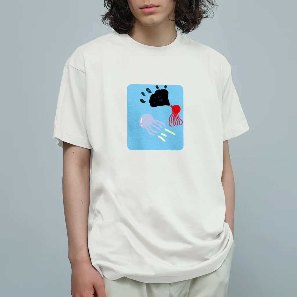 prosperity-1のたことクラゲ オーガニックコットンTシャツ