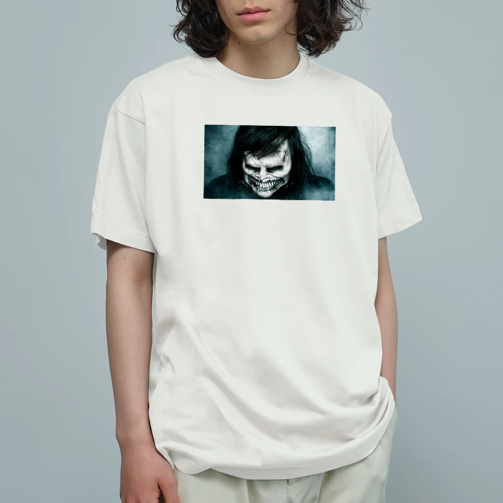 Indoor-yaのホラー Organic Cotton T-Shirt