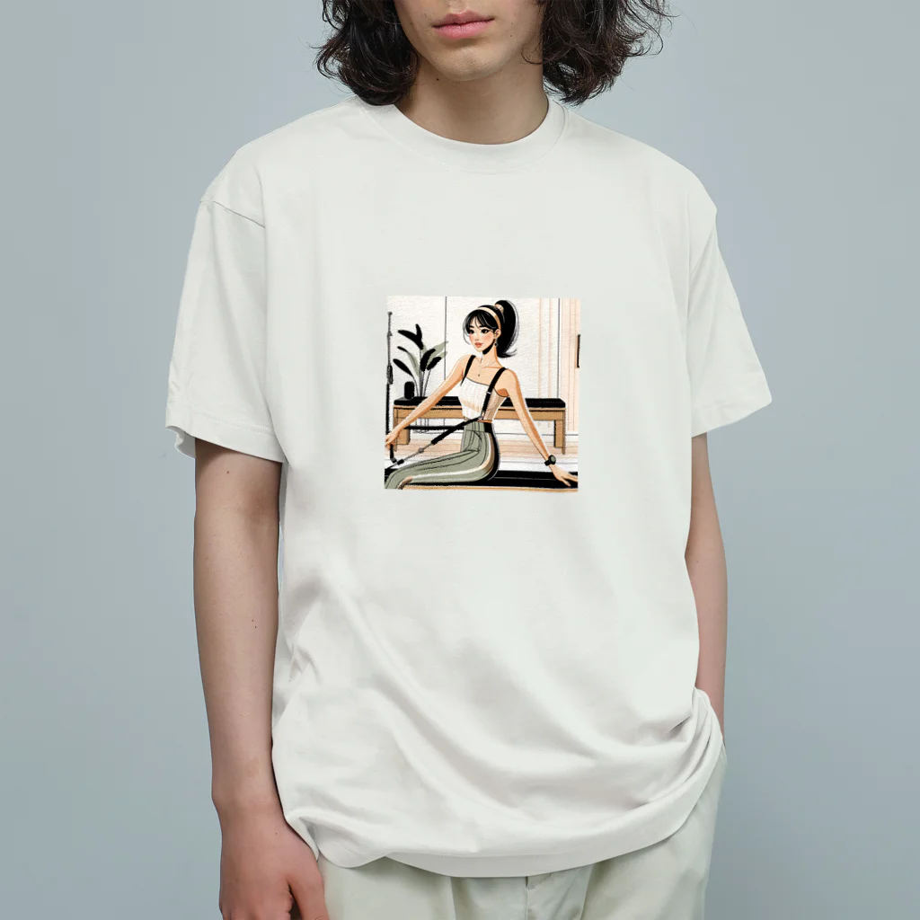 21歳女子　運動大好きMinamiのおしゃれMinami のヨガグッズ！ Organic Cotton T-Shirt