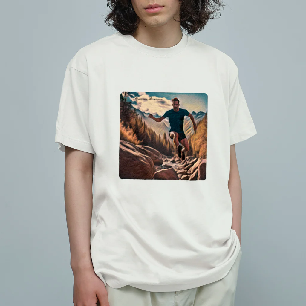 Mountain ReverenseのMountain　Reverense　”TRAIL” Organic Cotton T-Shirt