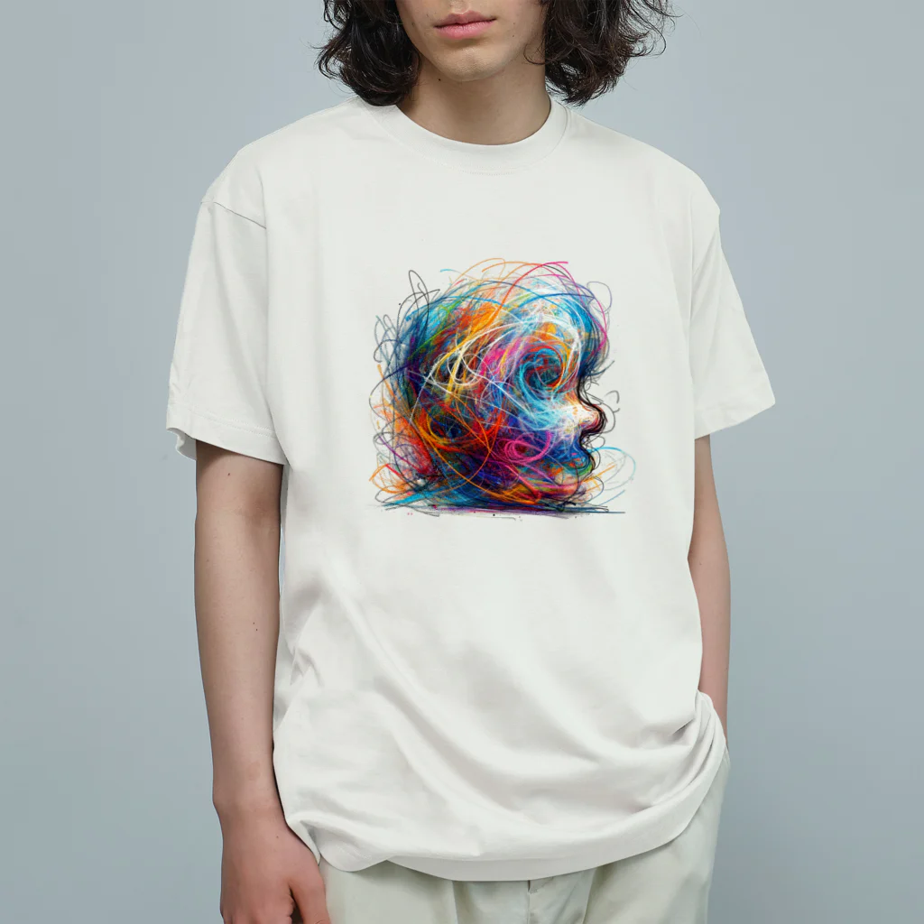 あんぽぴゅらーあーてぃすとのChild オーガニックコットンTシャツ