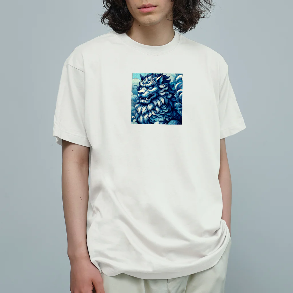 kenken-kenkenショップの青狛犬 Organic Cotton T-Shirt