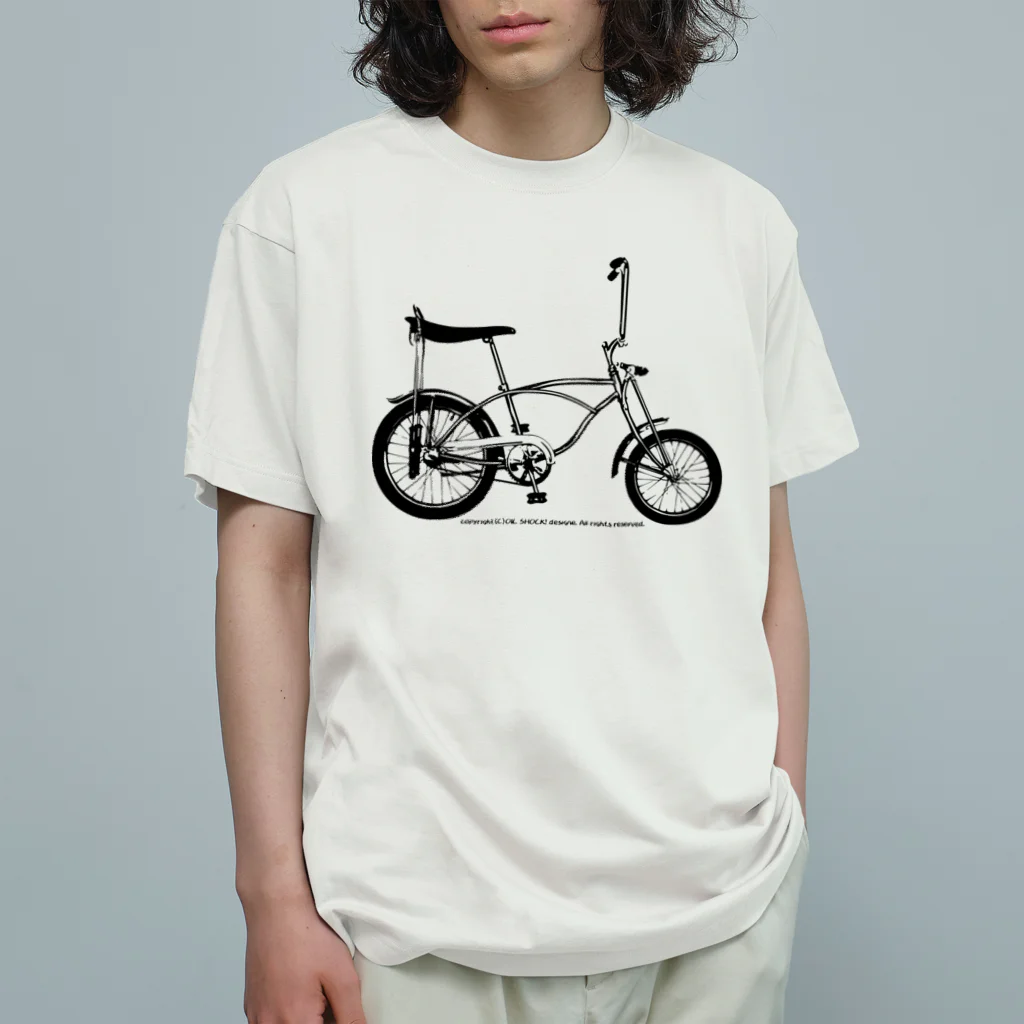 ファンシーTシャツ屋のクールでスタイリッシュなアメリカン自転車 Organic Cotton T-Shirt