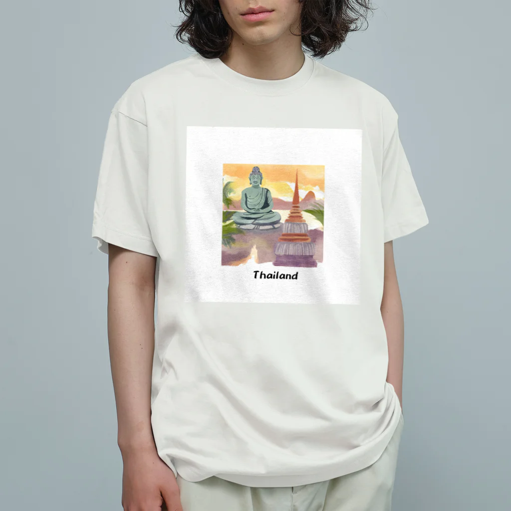 mickyminaj2のタイの風景 オーガニックコットンTシャツ