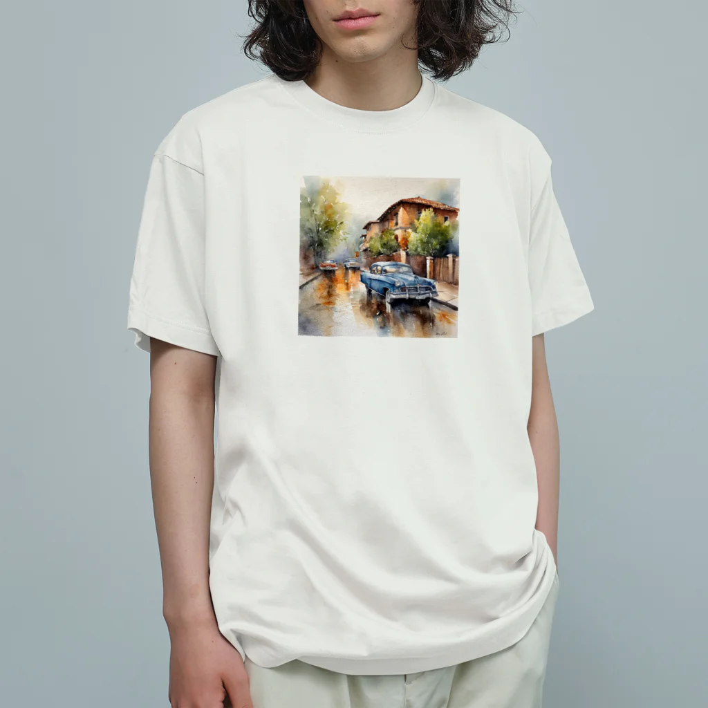 metametamonnのおしゃれな水彩画 Organic Cotton T-Shirt