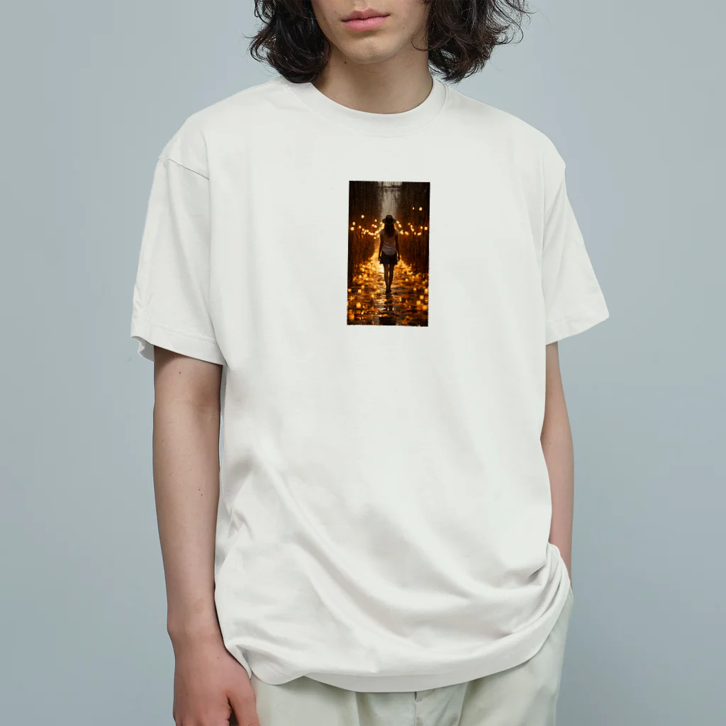 aoicanonのJourney Through the Lanterns Organic Cotton T-Shirt