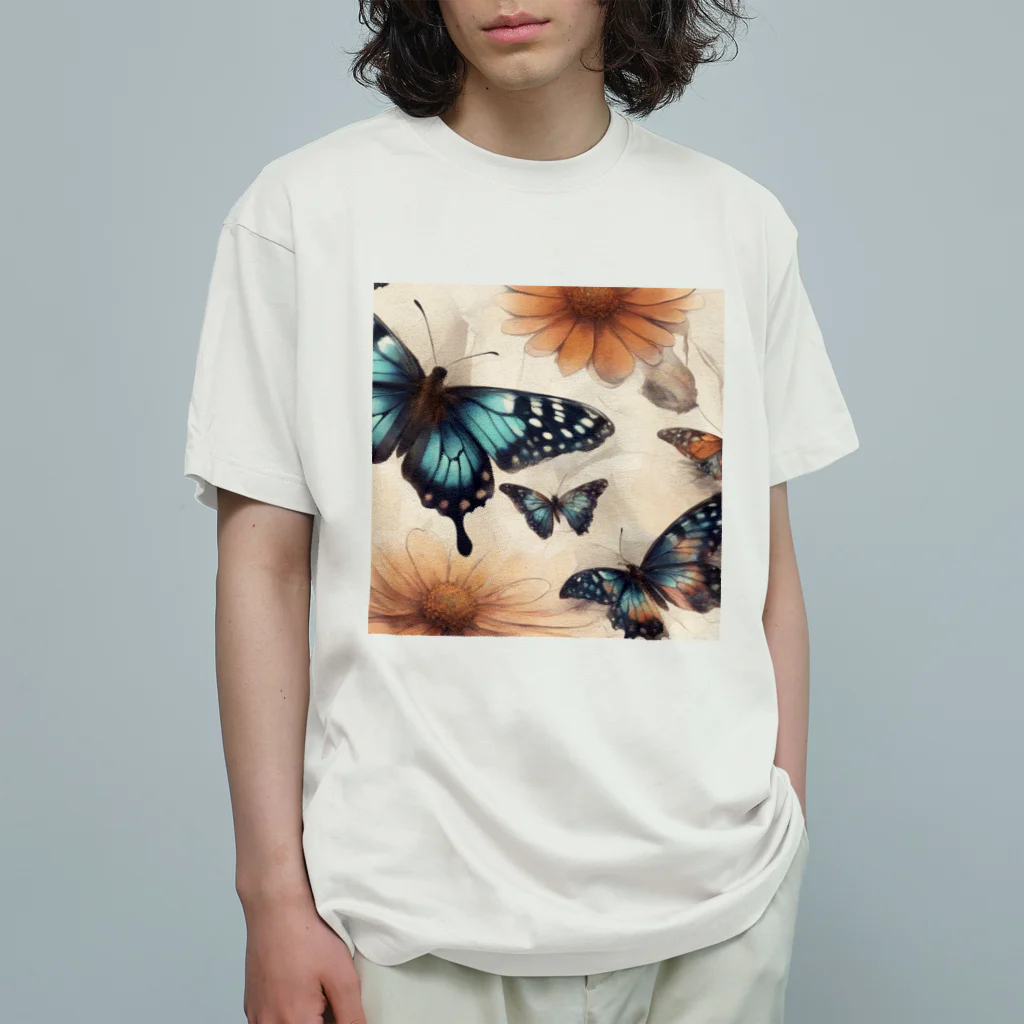 PRINCESSのトラジェディの蝶 Organic Cotton T-Shirt