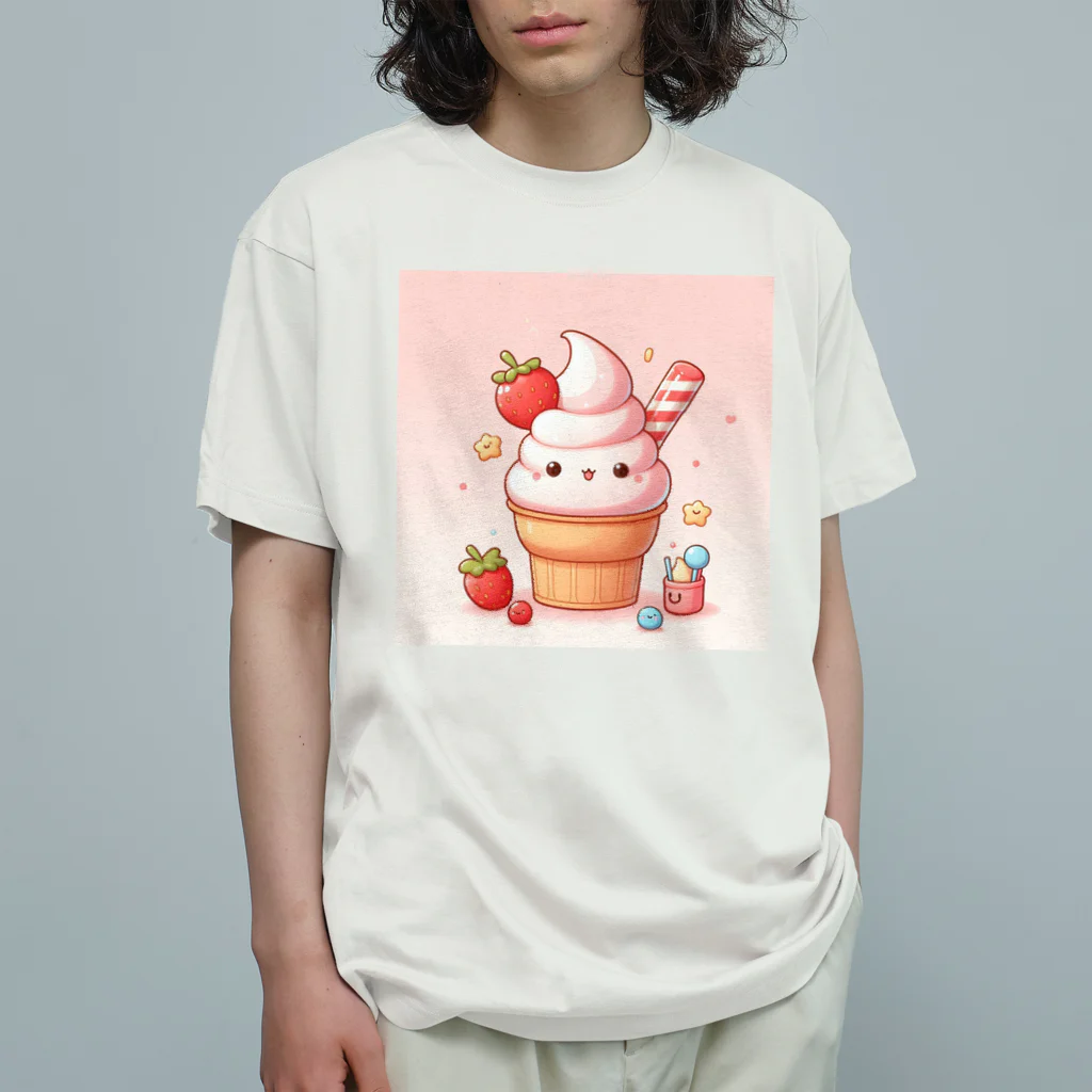 はるちゃんのソフちゃん オーガニックコットンTシャツ