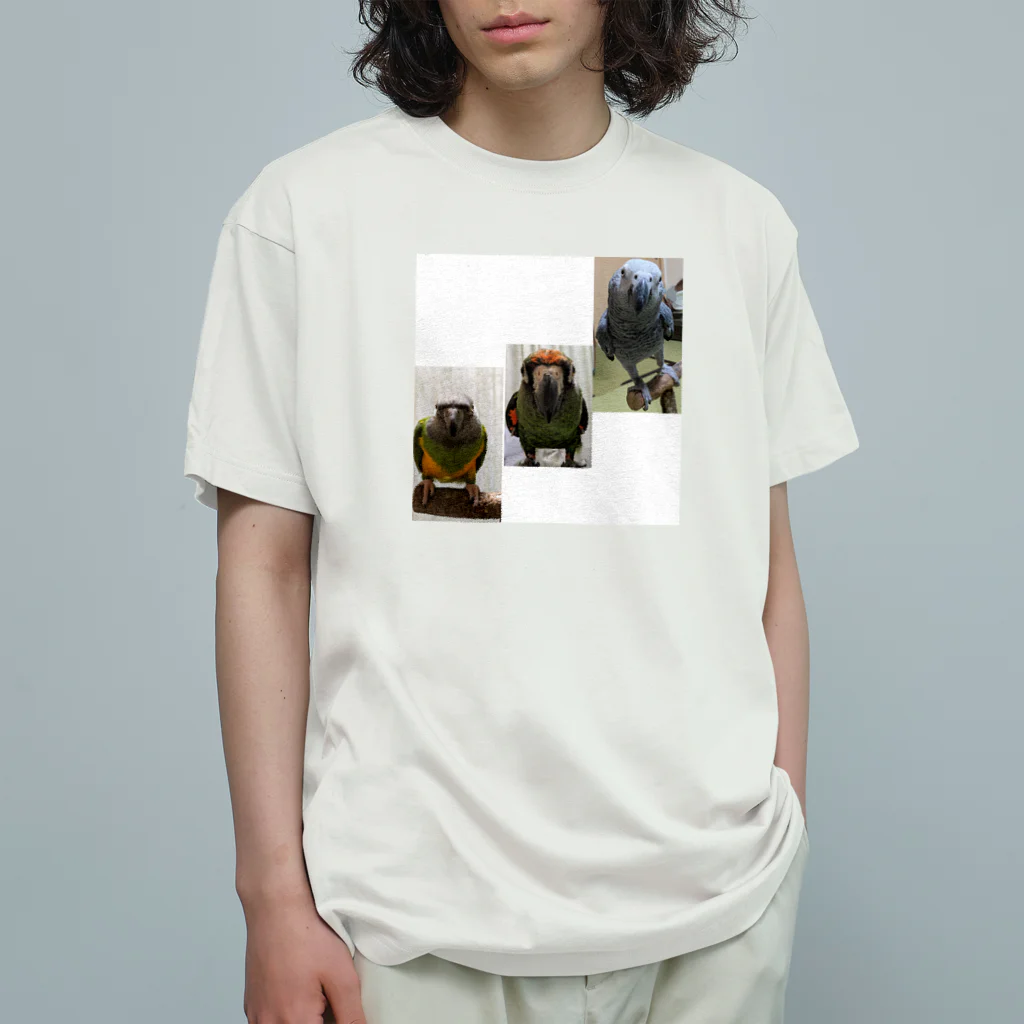 kotetsu3zuakaのアフリカンズ オーガニックコットンTシャツ