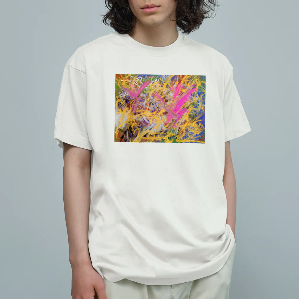 Shinya_Moritaのabstract オーガニックコットンTシャツ