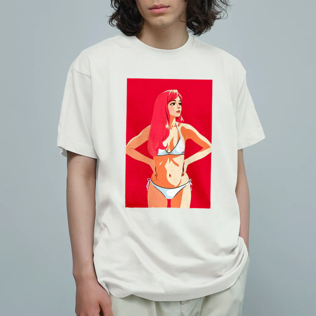 なーちゃん（中田光美）の灼熱ガール Organic Cotton T-Shirt