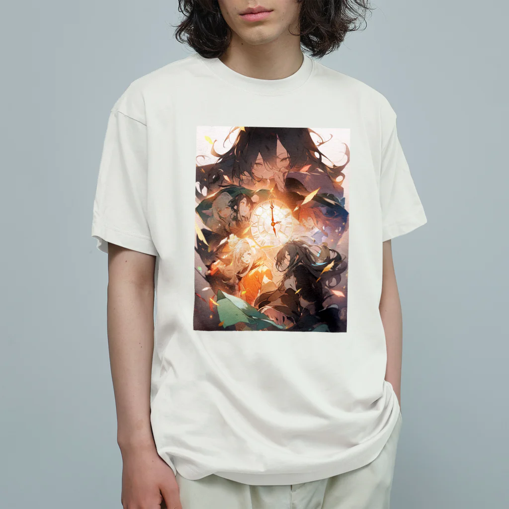 AQUAMETAVERSEの時は今　エンジェル717 2065 Organic Cotton T-Shirt