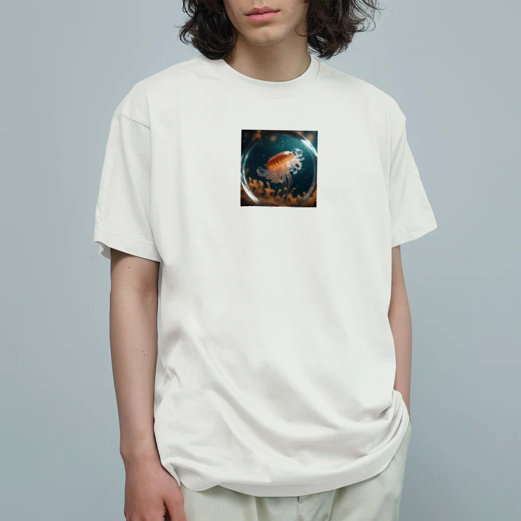 hiro-yoshiのシャボン玉のクラゲ Organic Cotton T-Shirt